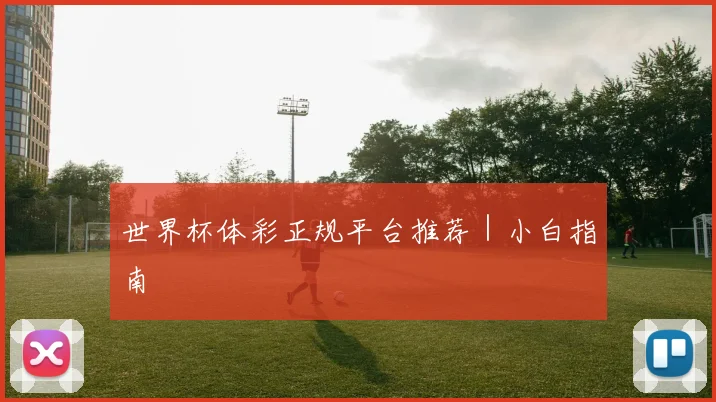 世界杯体彩正规平台推荐｜小白指南